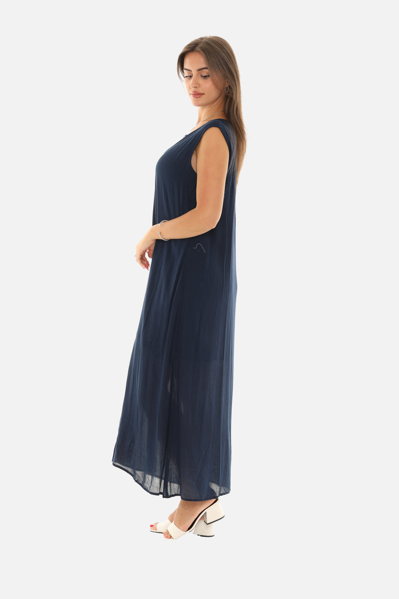 Embroidered Maxi Dress - Shoreline Wear, Inc. Embroidered Maxi Dress - Shoreline Wear, Inc.